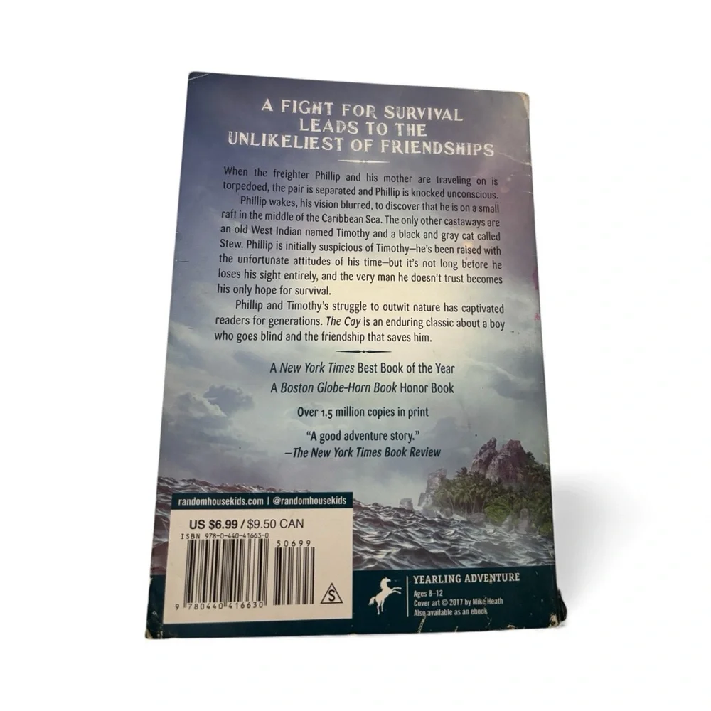 The Cay by Theodore Taylor used condition paper back